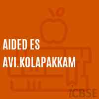 Aided Es Avi.Kolapakkam Primary School Logo
