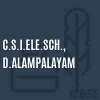 C.S.I.Ele.Sch., D.Alampalayam Primary School Logo