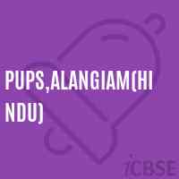 Pups,Alangiam(Hindu) Primary School Logo