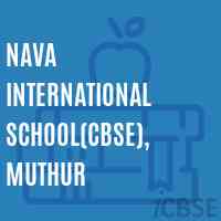 Nava International School(Cbse), Muthur Logo