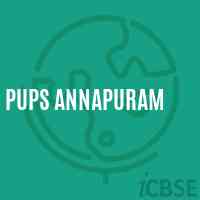Pups Annapuram Primary School Logo