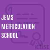 Jems Metriculation School Logo