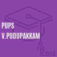 Pups V.Pudupakkam Primary School Logo