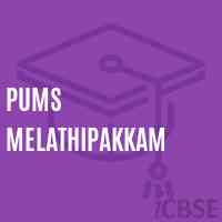 Pums Melathipakkam Middle School Logo