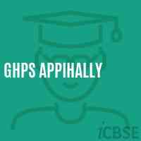 Ghps Appihally Middle School Logo