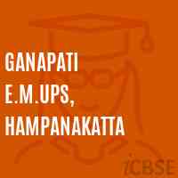 Ganapati E.M.Ups, Hampanakatta Middle School Logo
