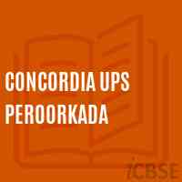 Concordia Ups Peroorkada Middle School Logo