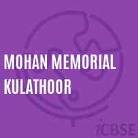 Mohan Memorial Kulathoor Middle School Logo