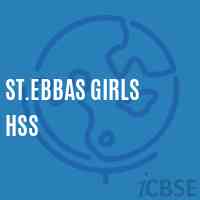 St.Ebbas Girls Hss Senior Secondary School Logo