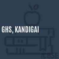 GHS, Kandigai Secondary School Logo