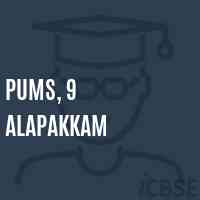 PUMS, 9 Alapakkam Middle School Logo