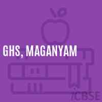 GHS, Maganyam Secondary School Logo