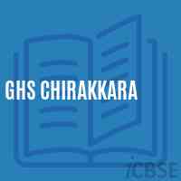 Ghs Chirakkara Secondary School Logo
