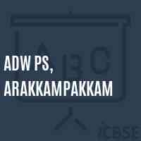 Adw Ps, Arakkampakkam Primary School Logo