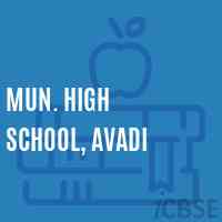 Mun. High School, Avadi Logo