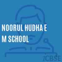 Noorul Hudha E M School Logo