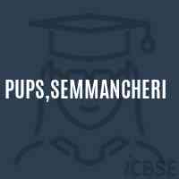 PUPS,Semmancheri Primary School Logo