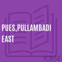 Pues,Pullambadi East Primary School Logo