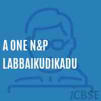 A One N&p Labbaikudikadu Primary School Logo