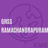 Ghss Ramachandrapuram High School Logo