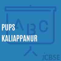 Pups Kaliappanur Primary School Logo