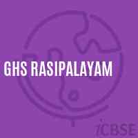 Ghs Rasipalayam Secondary School Logo