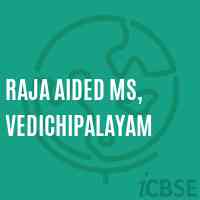 Raja Aided Ms, Vedichipalayam Middle School Logo