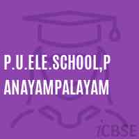P.U.Ele.School,Panayampalayam Logo