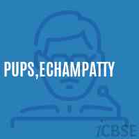 Pups,Echampatty Primary School Logo