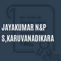 Jayakumar N&p S,Karuvanadikara Primary School Logo