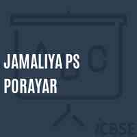 Jamaliya Ps Porayar Primary School Logo