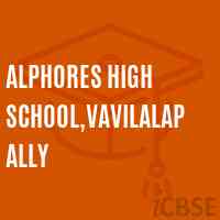 Alphores High School,Vavilalapally Logo