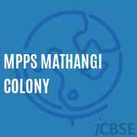 Mpps Mathangi Colony Primary School Logo
