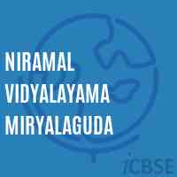 Niramal Vidyalayama Miryalaguda Middle School Logo