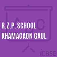 R.Z.P. School Khamagaon Gaul Logo
