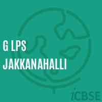 G Lps Jakkanahalli Primary School Logo