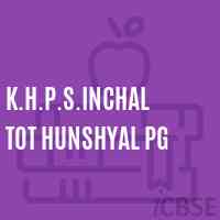 K.H.P.S.INCHAL TOT Hunshyal PG Middle School Logo
