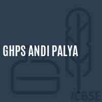 Ghps andi Palya Middle School Logo