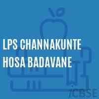 Lps Channakunte Hosa Badavane Primary School Logo