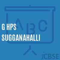 G Hps Sugganahalli Middle School Logo