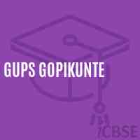 Gups Gopikunte Middle School Logo
