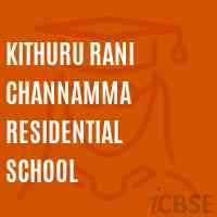 Kithuru Rani Channamma Residential School Logo