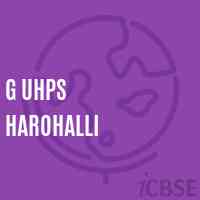 G Uhps Harohalli Middle School Logo