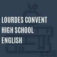 Lourdes Convent High School English Logo