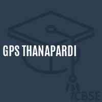 Gps Thanapardi Middle School Logo