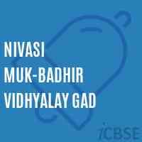 Nivasi Muk-Badhir Vidhyalay Gad Primary School Logo