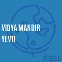 Vidya Mandir Yevti Middle School Logo