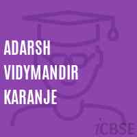 Adarsh Vidymandir Karanje Primary School Logo
