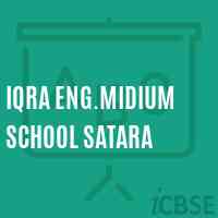 Iqra Eng.Midium School Satara Logo