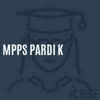 Mpps Pardi K Primary School Logo